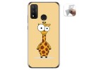 Funda Gel Tpu para Huawei P Smart 2020 diseño Jirafa Dibujos