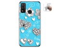 Funda Gel Tpu para Huawei P Smart 2020 diseño Mariposas Dibujos