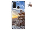 Funda Gel Tpu para Huawei P Smart 2020 diseño Sunset Dibujos