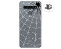 Funda Gel Transparente para Lg K61 diseño Araña Dibujos