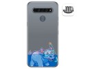 Funda Gel Transparente para Lg K61 diseño Hipo Dibujos