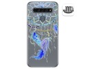 Funda Gel Transparente para Lg K61 diseño Plumas Dibujos
