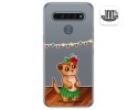 Funda Gel Transparente para Lg K61 diseño Suricata Dibujos