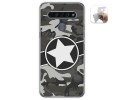 Funda Gel Tpu para Lg K61 diseño Camuflaje 02 Dibujos