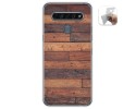 Funda Gel Tpu para Lg K61 diseño Madera 03 Dibujos