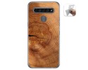 Funda Gel Tpu para Lg K61 diseño Madera 04 Dibujos