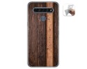 Funda Gel Tpu para Lg K61 diseño Madera 05 Dibujos