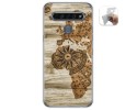 Funda Gel Tpu para Lg K61 diseño Madera 07 Dibujos