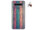 Funda Gel Tpu para Lg K61 diseño Madera 10 Dibujos