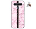 Funda Gel Tpu para Lg K61 diseño Mármol 04 Dibujos