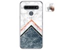 Funda Gel Tpu para Lg K61 diseño Mármol 05 Dibujos