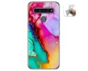 Funda Gel Tpu para Lg K61 diseño Mármol 15 Dibujos