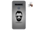 Funda Gel Tpu para Lg K61 diseño Barba Dibujos