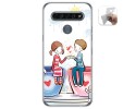Funda Gel Tpu para Lg K61 diseño Café Dibujos