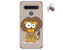 Funda Gel Tpu para Lg K61 diseño Leon Dibujos