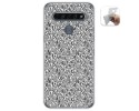 Funda Gel Tpu para Lg K61 diseño Letras Dibujos