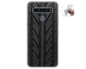 Funda Gel Tpu para Lg K61 diseño Neumatico Dibujos