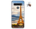 Funda Gel Tpu para Lg K61 diseño Paris Dibujos