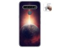 Funda Gel Tpu para Lg K61 diseño Tierra Dibujos