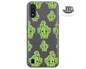 Funda Gel Transparente para Samsung Galaxy A01 diseño Cactus Dibujos