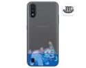 Funda Gel Transparente para Samsung Galaxy A01 diseño Hipo Dibujos