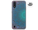 Funda Gel Transparente para Samsung Galaxy A01 diseño Mandala Dibujos