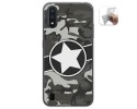 Funda Gel Tpu para Samsung Galaxy A01 diseño Camuflaje 02 Dibujos