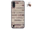 Funda Gel Tpu para Samsung Galaxy A01 diseño Ladrillo 01 Dibujos
