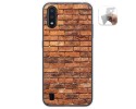 Funda Gel Tpu para Samsung Galaxy A01 diseño Ladrillo 04 Dibujos