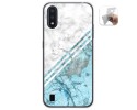 Funda Gel Tpu para Samsung Galaxy A01 diseño Mármol 02 Dibujos
