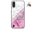 Funda Gel Tpu para Samsung Galaxy A01 diseño Mármol 03 Dibujos