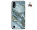 Funda Gel Tpu para Samsung Galaxy A01 diseño Mármol 09 Dibujos
