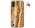 Funda Gel Tpu para Samsung Galaxy A01 diseño Mármol 10 Dibujos
