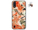 Funda Gel Tpu para Samsung Galaxy A01 diseño Mármol 12 Dibujos