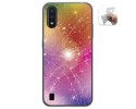 Funda Gel Tpu para Samsung Galaxy A01 diseño Abstracto Dibujos