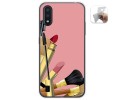 Funda Gel Tpu para Samsung Galaxy A01 diseño Brochas Dibujos