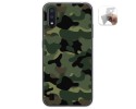 Funda Gel Tpu para Samsung Galaxy A01 diseño Camuflaje Dibujos