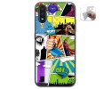 Funda Gel Tpu para Samsung Galaxy A01 diseño Comic Dibujos