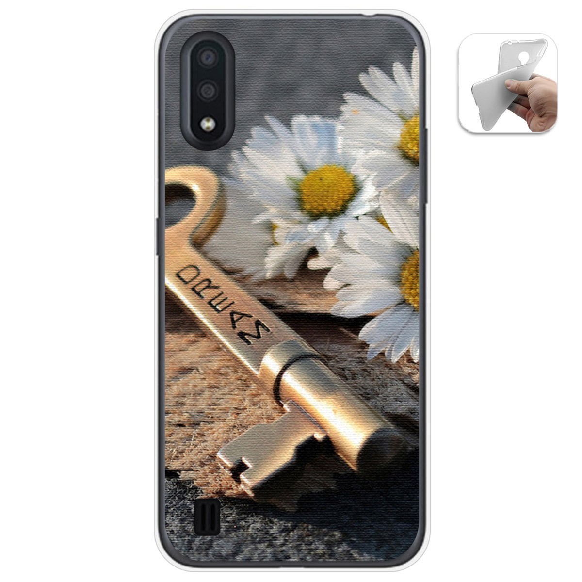 Funda Gel Tpu para Samsung Galaxy A01 diseño Dream Dibujos