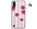 Funda Gel Tpu para Samsung Galaxy A01 diseño Flores Vintage Dibujos