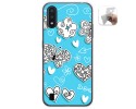 Funda Gel Tpu para Samsung Galaxy A01 diseño Mariposas Dibujos