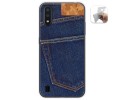 Funda Gel Tpu para Samsung Galaxy A01 diseño Vaquero Dibujos