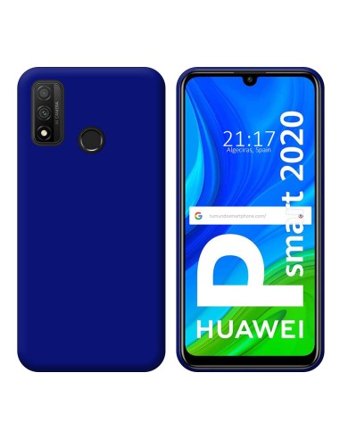 Funda Silicona Gel TPU Azul para Huawei P Smart 2020