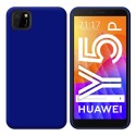 Funda Silicona Gel TPU Azul para Huawei Y5p