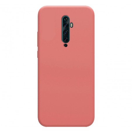Funda Silicona Líquida Ultra Suave para Oppo Reno 2Z color Rosa