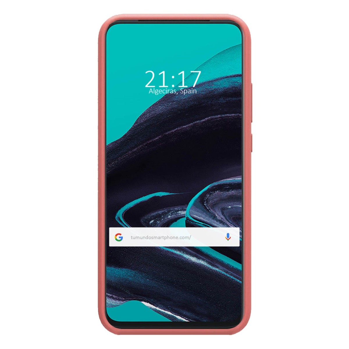 Funda Silicona Líquida Ultra Suave para Oppo Reno 2Z color Rosa