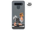 Funda Gel Transparente para Lg K41s / Lg K51s diseño Avestruz Dibujos