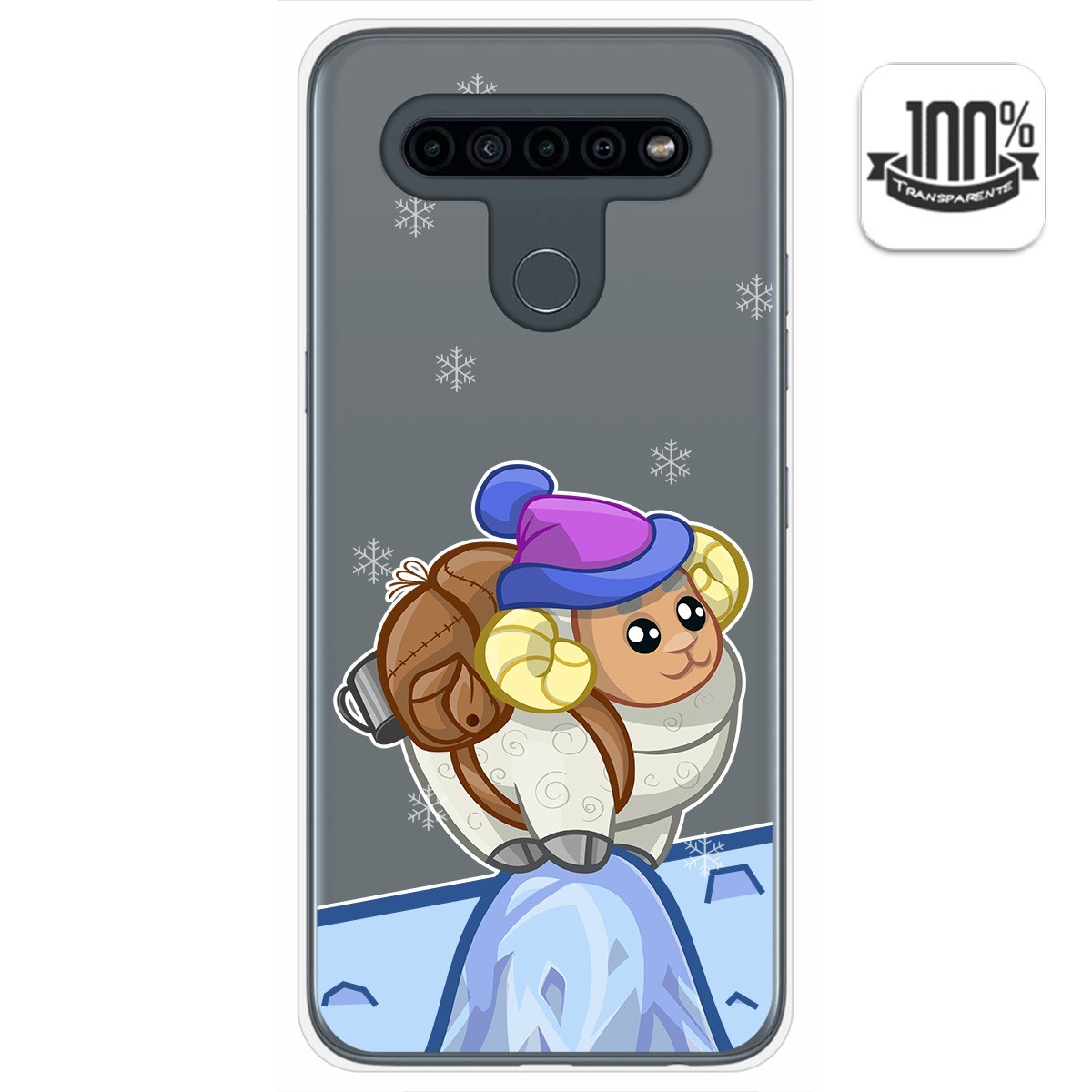 Funda Gel Transparente para Lg K41s / Lg K51s diseño Cabra Dibujos