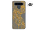 Funda Gel Transparente para Lg K41s / Lg K51s diseño Hojas Dibujos