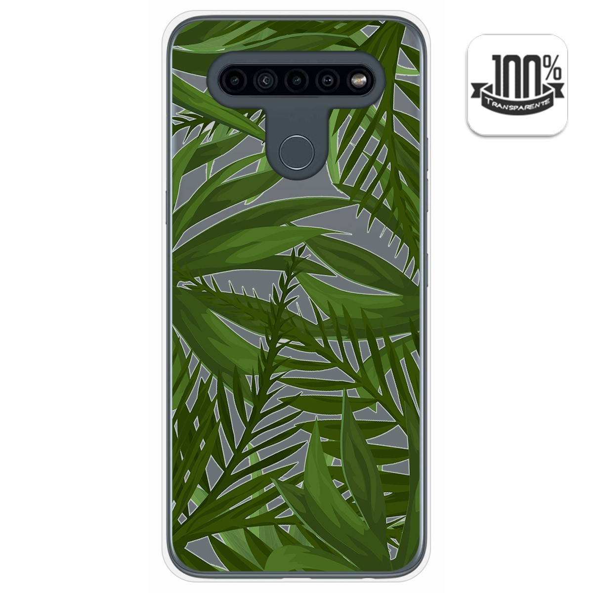Funda Gel Transparente para Lg K41s / Lg K51s diseño Jungla Dibujos